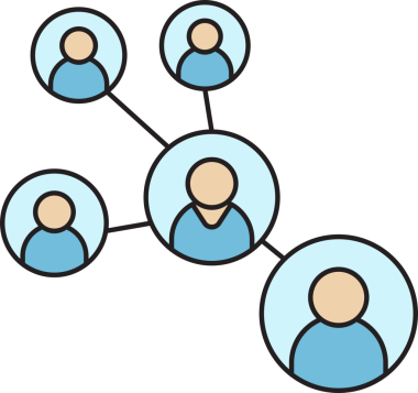 Halkın Diyagramı Bağlanıyor Clipart