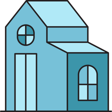 Ev Binası Simgesi Clipart