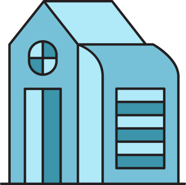 Apartman Binası Simgesi Clipart