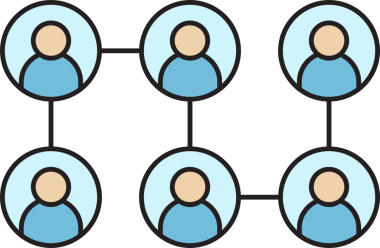 Halkın Diyagram Simgesi Bağlanıyor