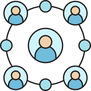 Halkın Diyagram Simgesi Bağlanıyor