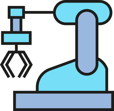 Endüstriyel Robot Simgesi Clipart