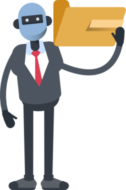 İnsanımsı Ofis İşçi Karakteri Tutma Dizini