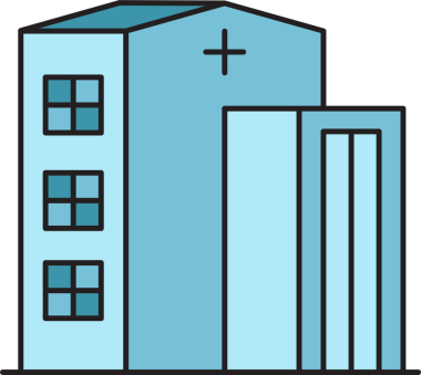 Hastane Simgesi İllüstrasyonu Clipart