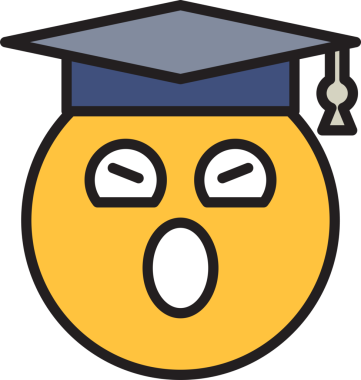 Şaşırmış Öğrenci Duygusallığı Clipart