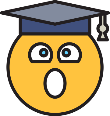 Şaşırmış Öğrenci Duygusallığı Clipart