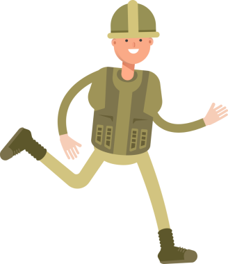 Asker Karakteri Çizimi