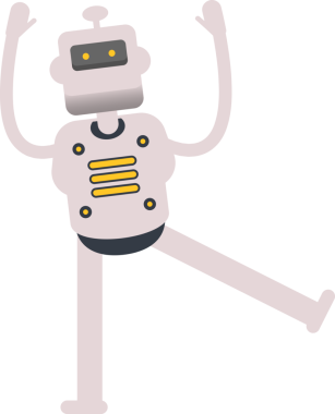 İnsansı Robot Karakteri Rahatlatıcı Resimler