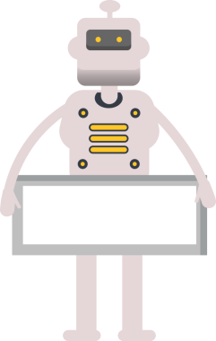 İnsansı Robot Karakteri ve Boş İmza