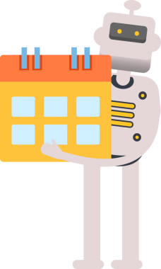 İnsansı Robot Karakteri Tutma Takvimi