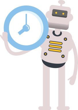 İnsansı Robot Karakter Tutma Saati