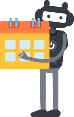 Robot Karakteri Tutma Takvimi