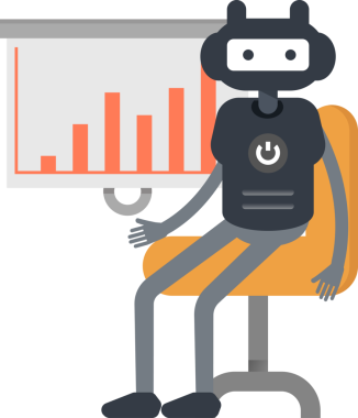 Robot Karakteri Sunar Bar Çizelgesi