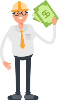 Mimar Karakteri Tutan Dolar Banknotları