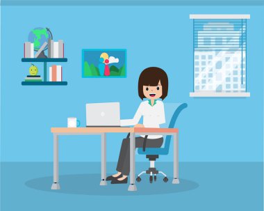 Maaş Man tarzını oda ofis çalışma office Oda 03 01