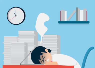 Maaş Man 01 are çalışma sert Unconscious.Just Relax olmak.