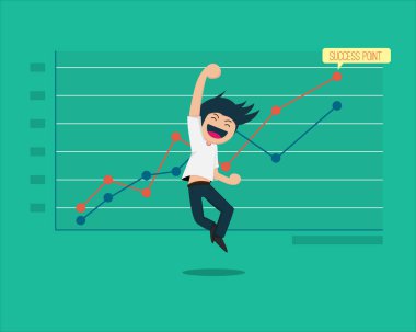 Başlangıç 01 kutlu olsun başarılı olmak için. Grafik arka planı ile