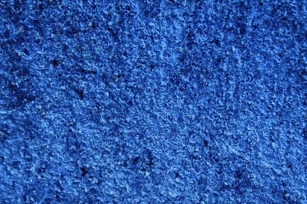 Ultra niebieski cementu betonu tekstury, tła i opoka powierzchnia stucco — Zdjęcie stockowe