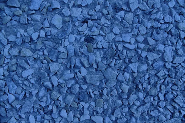 울트라 블루 페 블 질감 표면, 돌 배경 및 볼 더 배경 — 스톡 사진