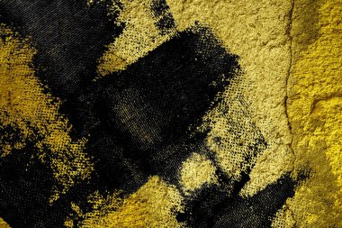 Ultra sarı sıva beton doku, taş yüzey, rock kırık arka plan kartpostal için