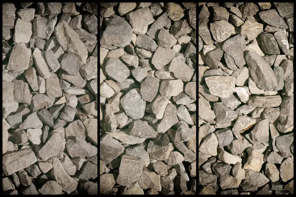 小石、石造りの表面の背景とボルダーの背景のテクスチャ — ストック写真