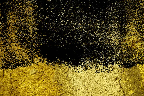 Ultra sarı sıva beton doku, taş yüzey, rock kırık arka plan kartpostal için
