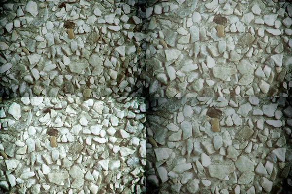 Kavicsos szerkezetű felszíni, kő hátteret és boulder háttér — Stock Fotó