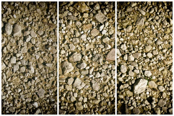 Έδαφος υφή σαν την επιφάνεια του Άρη, άμμο, πέτρα φόντο — Φωτογραφία Αρχείου