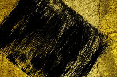 Ultra sarı sıva beton doku, taş yüzey, rock kırık arka plan kartpostal için