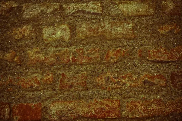 Vintage Brick wall texture, cement background for web site or mobile devices — Stock Photo, Image