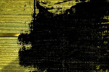 Ultra sarı grunge tasarım mock-up kırık doku ya da koyu arka plan için ahşap yüzey