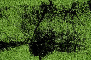 Ultra yeşil beton doku duvar doku, çimento grunge arka plan veya taş pütürlü yüzeyi