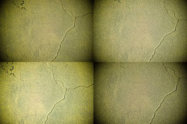 Eski turuncu grungy çimento doku, gri beton duvar arka plan