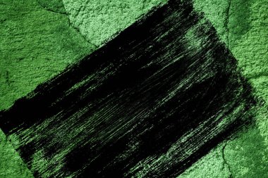 Ultra yeşil sıva beton doku, taş yüzey, rock kırık arka plan kartpostal için