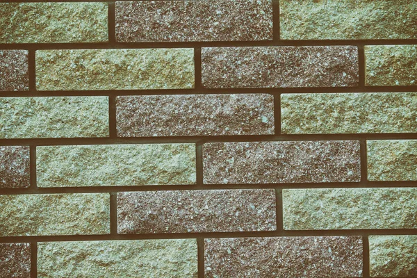 Brick texture of old vintage building, design concept — Stock Photo, Image
