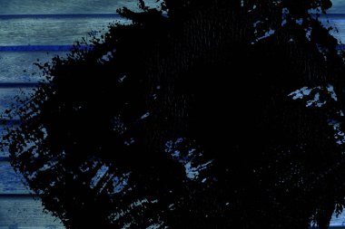 Web sitesi veya mobil cihazlar, tasarım öğesi için tahta doku Ultra mavi ahşap Bank