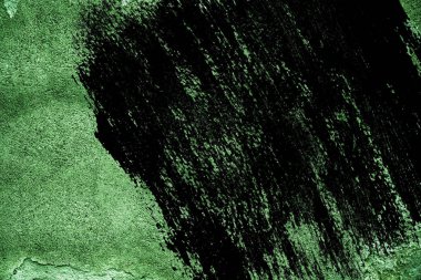 Beton tarafsız ultra yeşil doku, taş yüzey kaba, arka plan çimento