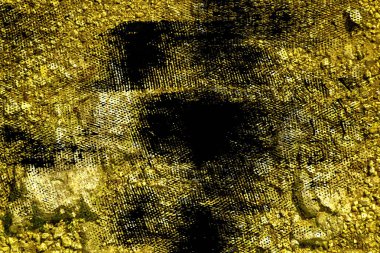 Grunge Ultra sarı gibi yere Mars, arazi doku, kum yüzey, taş arka plan