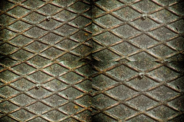 Struttura in acciaio inossidabile, sfondo in ferro per uso del progettista — Foto Stock