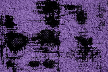 Grunge Ultra sıva beton doku, taş yüzey mor, kartpostal için kırık arka plan rock