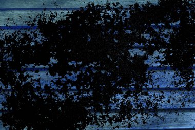 Web sitesi veya mobil cihazlar, tasarım öğesi için tahta doku Ultra mavi ahşap Bank