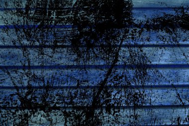 Web sitesi veya mobil cihazlar, tasarım öğesi için tahta doku Ultra mavi ahşap Bank