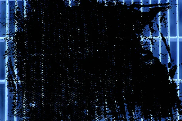 Grunge Ultra blue Steel pozemní mříž. Nerezové oceli textura, pozadí pro web nebo mobilní zařízení — Stock fotografie
