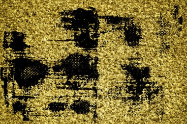 Ultra sarı sıva beton doku, taş yüzey, rock kırık arka plan kartpostal için