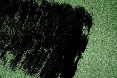 Beton ultra yeşil doku, taş yüzey kaba, arka plan çimento