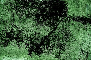 Beton tarafsız ultra yeşil doku, taş yüzey kaba, arka plan çimento