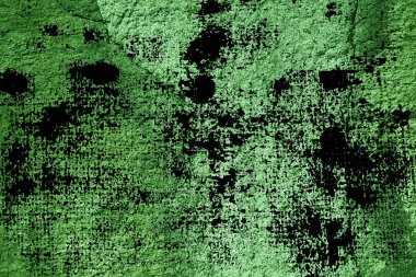 Ultra yeşil sıva beton doku, taş yüzey, rock kırık arka plan kartpostal için