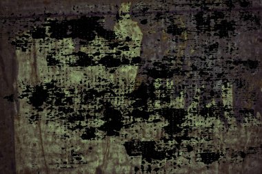 Teneke üzerinde oy dokulu duvar sonra grunge yırtık poster. Yırtık gazete