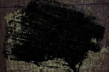 Teneke üzerinde oy dokulu duvar sonra grunge yırtık poster. Yırtık gazete