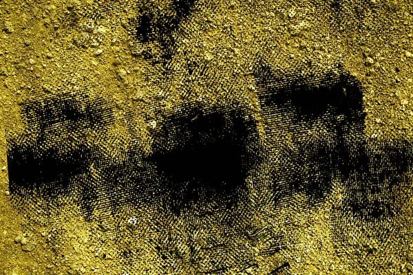 Grunge Ultra žluté pozemní textury, pískovým povrchem, Jeffrey pozadí, dobré pro prvky návrhu — Stock fotografie